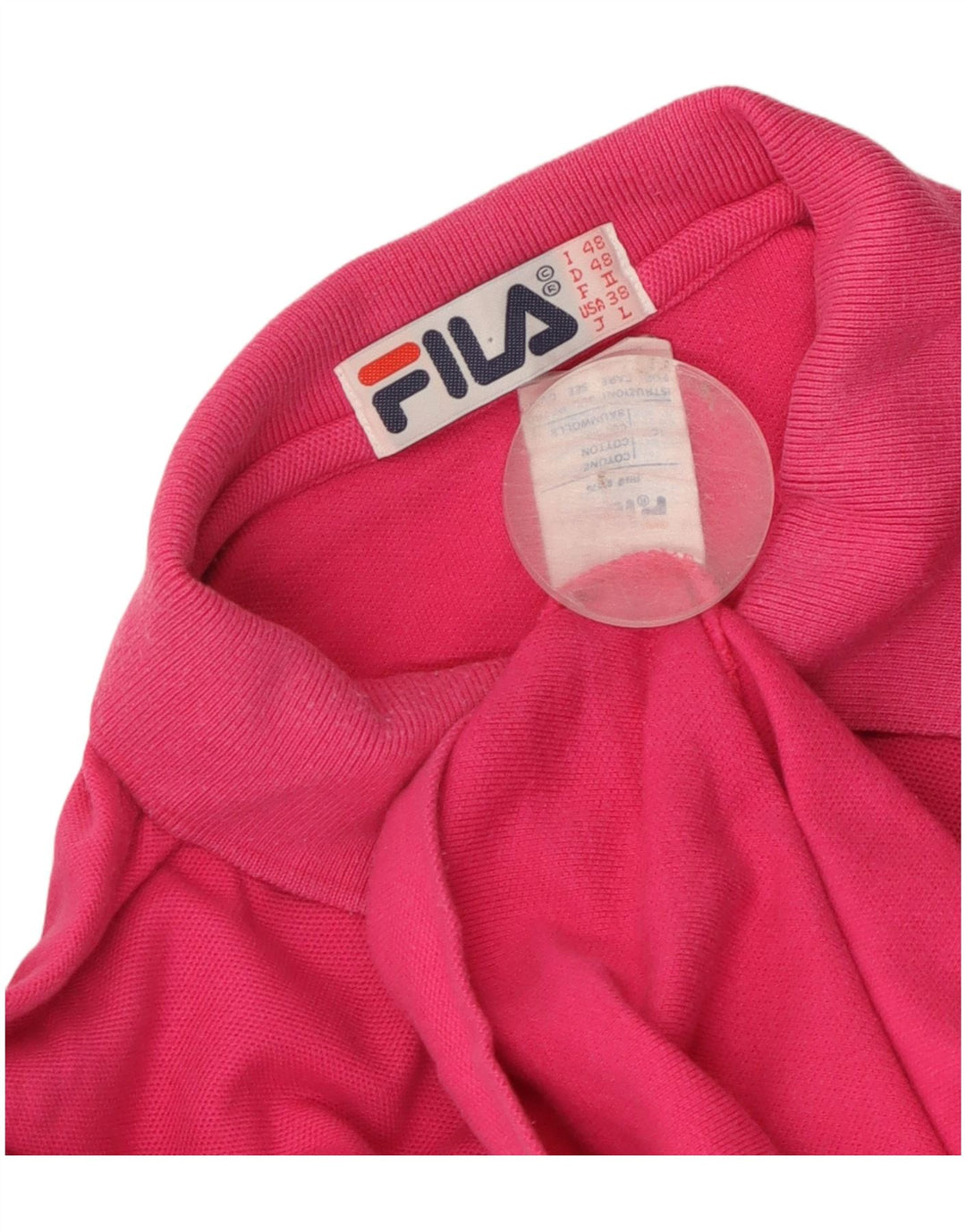 Fila muška polo majica IT 48 srednje ružičasti pamuk