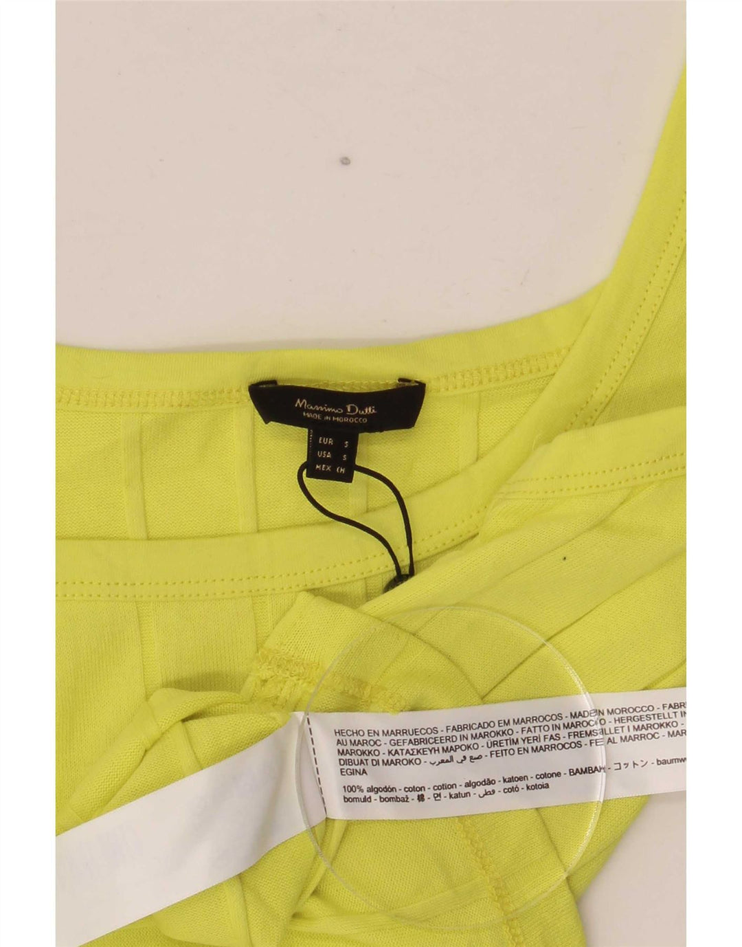 Massimo Dutti Ženski prsluk UK 8 Mali žuti pamuk