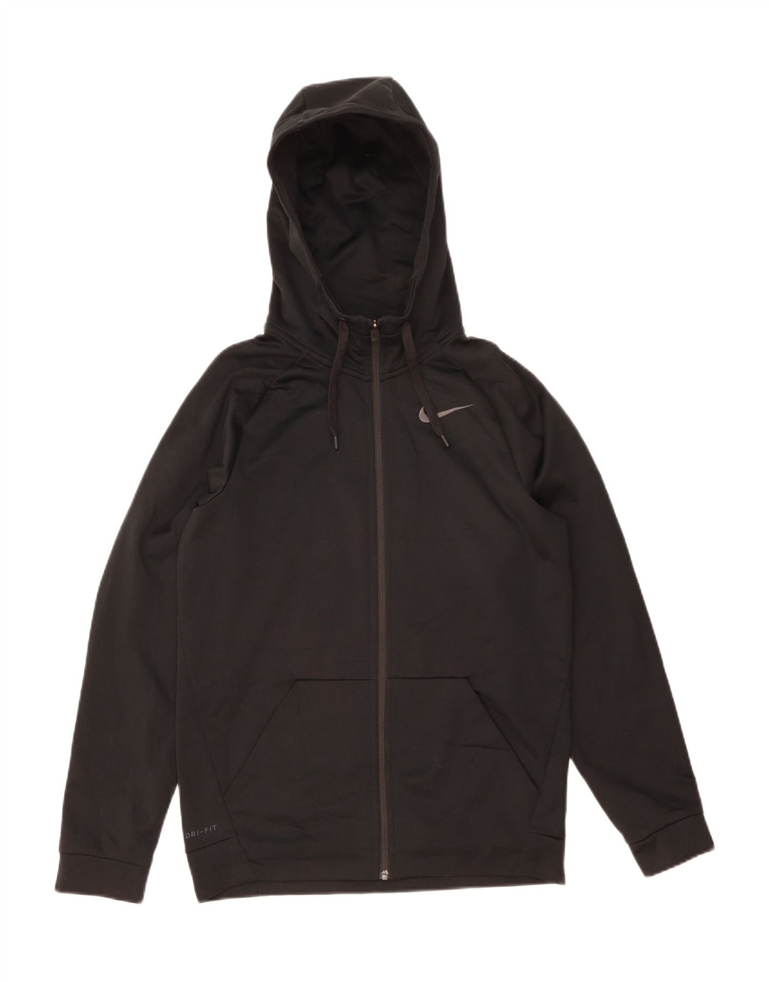 Mali crni pulover Nike Dri Fit Zip Hoodie
