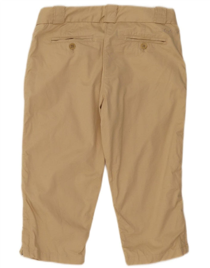 TIMBERLAND Womens Straight Capri Trousers EU 38 Medium W32 L16 Beige