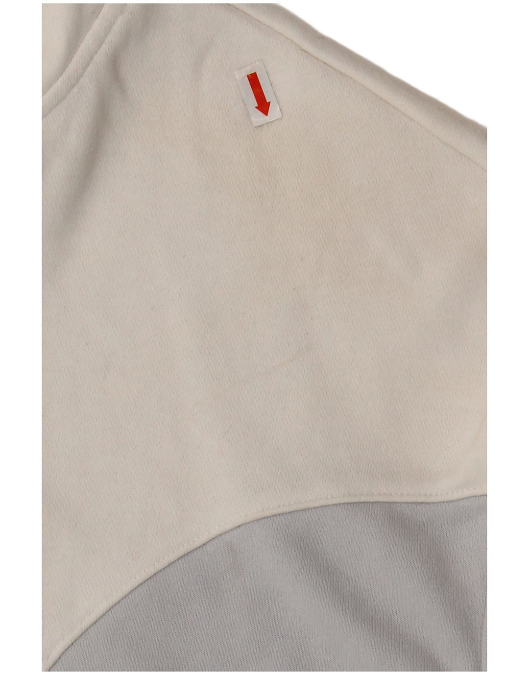 NIKE Ženska zračna prevelika majica s kapuljačom UK 14 srednje bijele boje