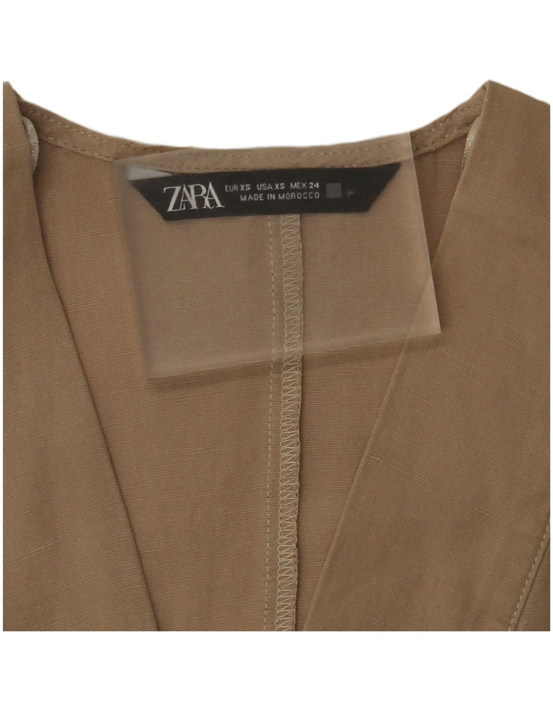 Zara ženska prekomjerna haljina UK 6 XS bež