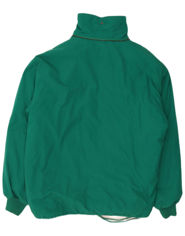 Vintage muška podstavljena jakna UK 42 XL zeleni poliester