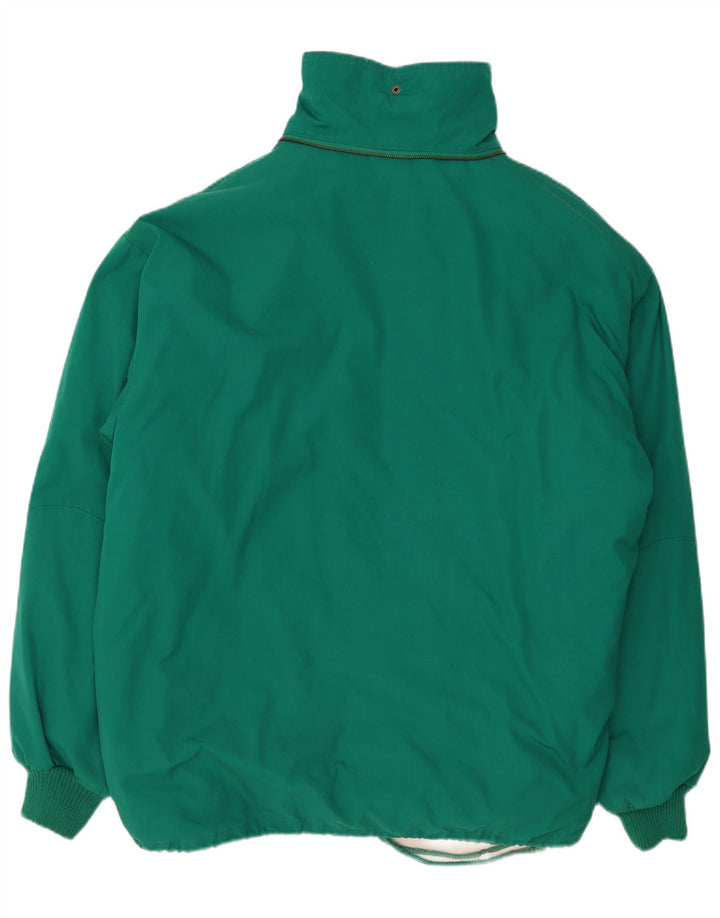 Vintage muška podstavljena jakna UK 42 XL zeleni poliester
