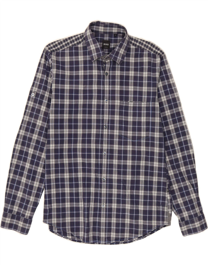 Mens Slim Fit Shirt Medium Vintage Hugo Boss and Second-Hand Hugo Boss from Messina Hembry 