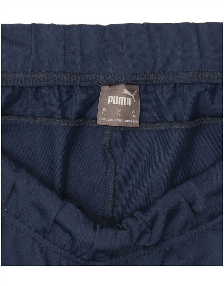 PUMA Mens Tracksuit Trousers Joggers XL Navy Blue