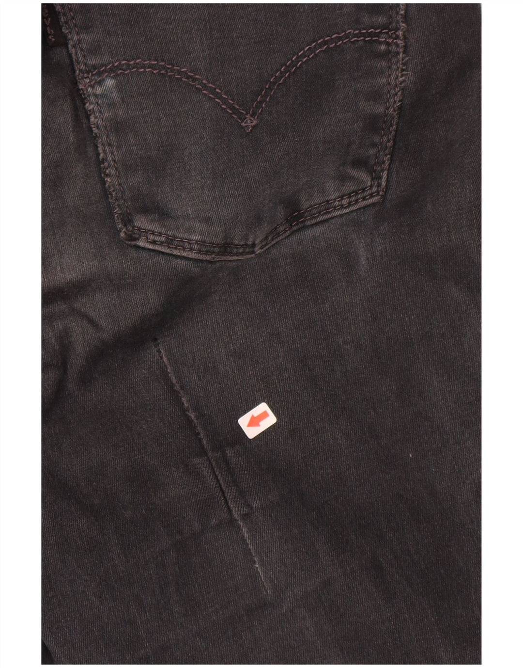 Levi's ženske 710 super uske traperice W27 L30 sive
