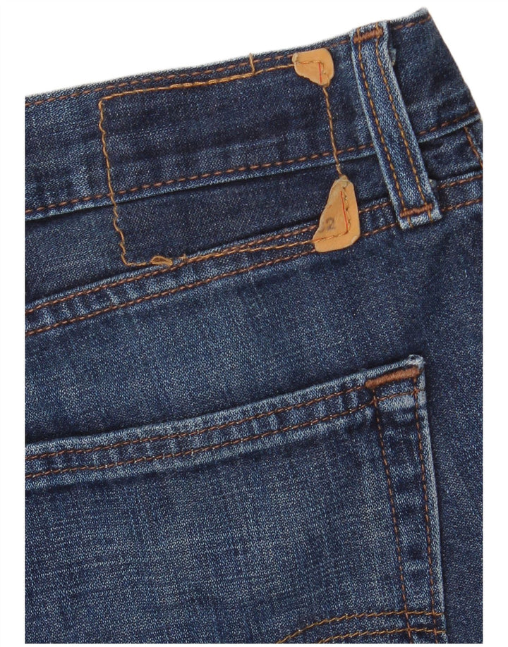 LEVI'S Muške uske traperice W40 L32 tamnoplavi pamuk