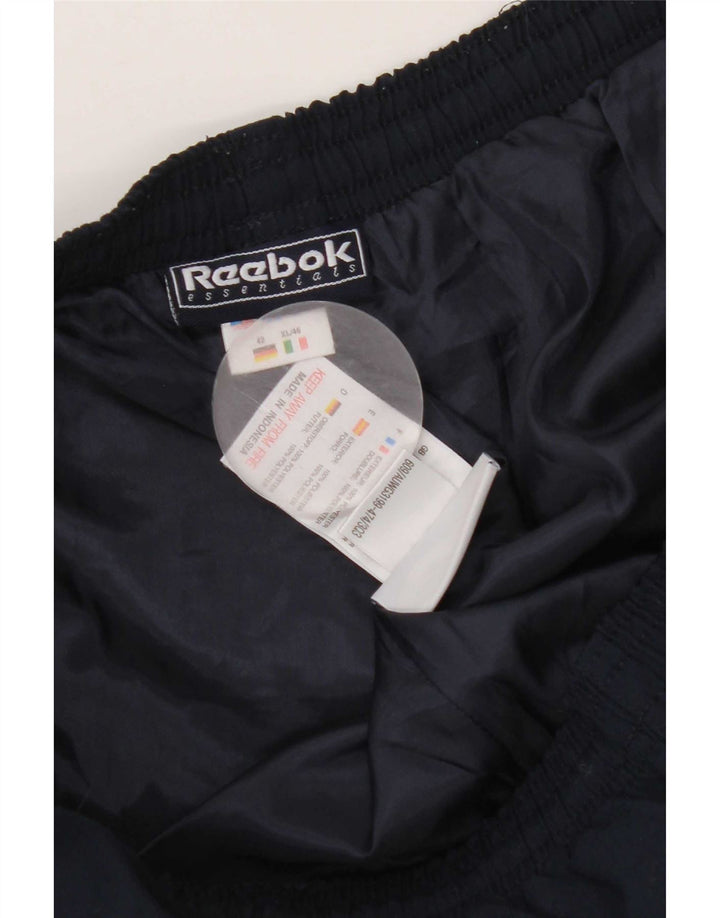 Reebok ženske hlače za trenirku UK 16 Large tamnoplavi poliester