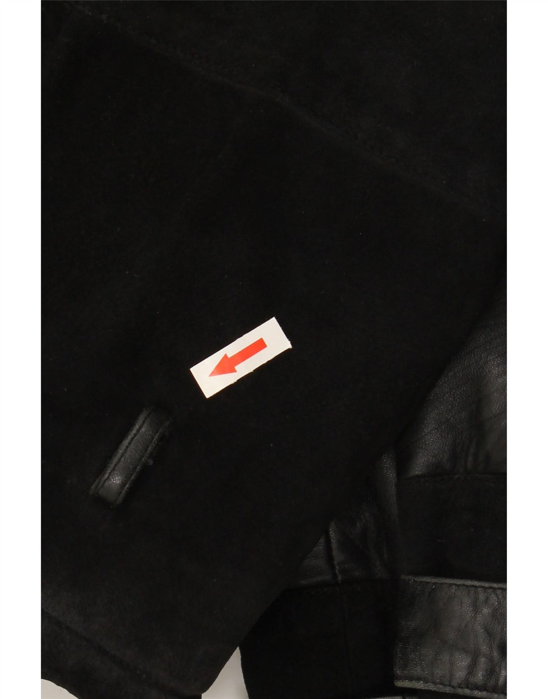 VINTAGE ženska jakna od brušene kože IT 48 XL crna