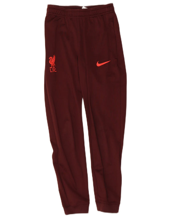 Nike Boys Liverpool Trenirka Hlače Joggers 10-11 Years Medium Bordo