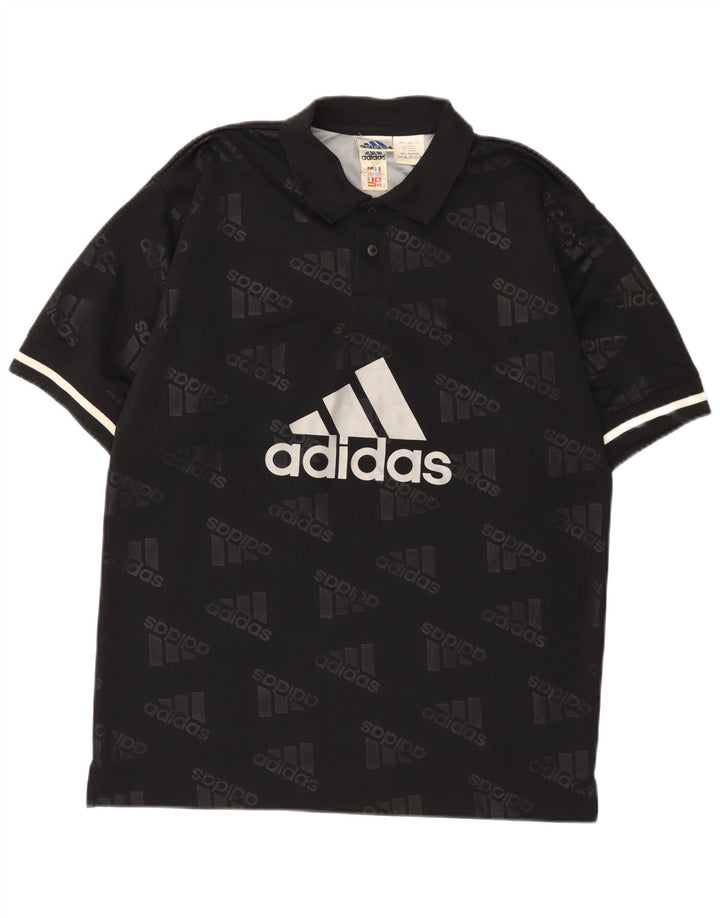 Adidas muška grafička polo majica UK 36/38 mala crna poliester