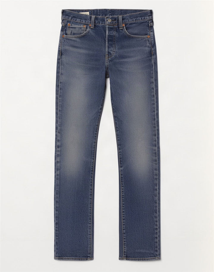 Levi's muške ravne traperice W30 L34 plavi pamuk