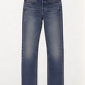 Levi's muške ravne traperice W30 L34 plavi pamuk
