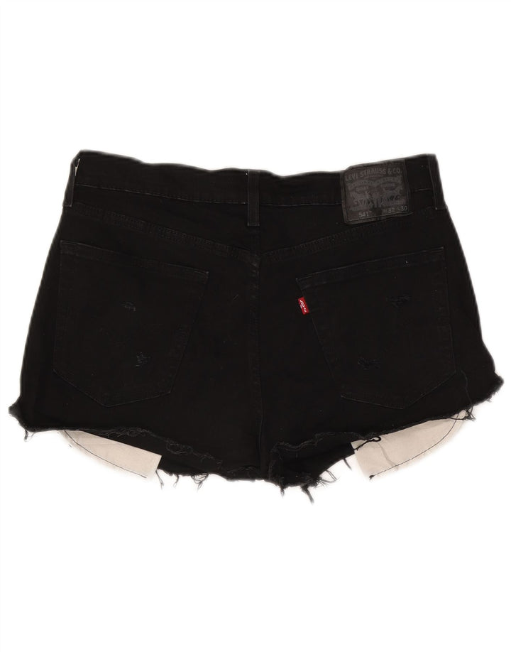 Levi's ženske 541 traper kratke hlače W32 veliki crni pamuk
