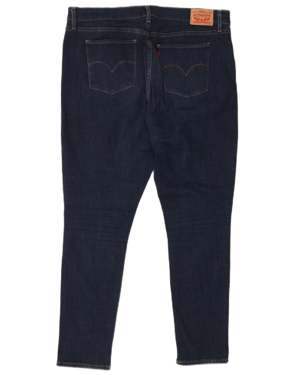 LEVI'S ženske uske traperice 311 za oblikovanje W36 L29 tamnoplave