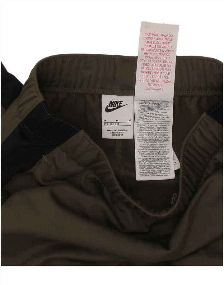 NIKE Girls Climacool Trenirka Hlače Joggers 10-11 Years Medium Kaki