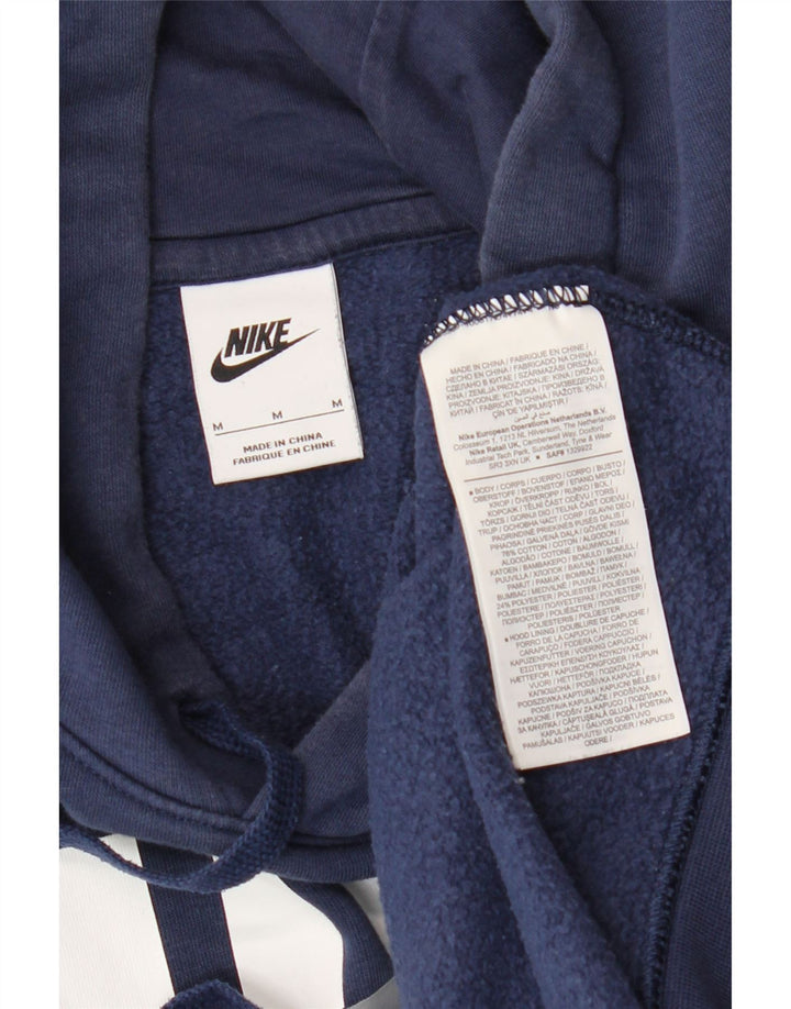 Nike muška majica s kapuljačom s kapuljačom srednje tamnoplave boje