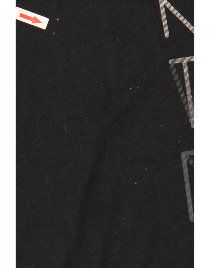 Nike Dri Fit Graphic T-Shirt Top XL crni poliester