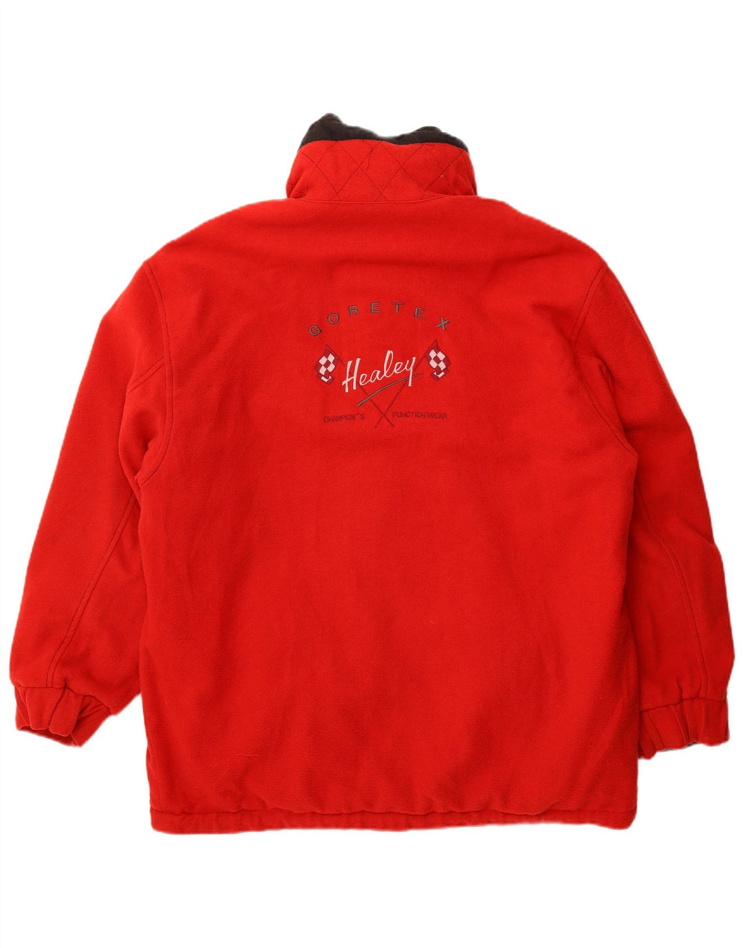 Vintage muška gore-tex grafička reverzibilna jakna UK 40 veliki crveni poliamid