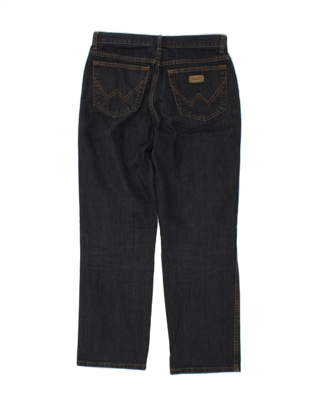 WRANGLER Muške ravne traperice W32 L30 tamnoplavi pamuk