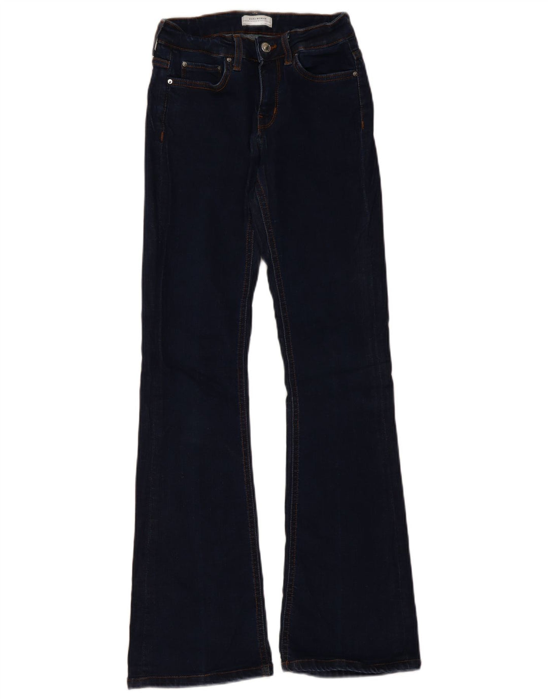 ZARA Ženske lepršave traperice EU 34 2XS W24 L31 Plave