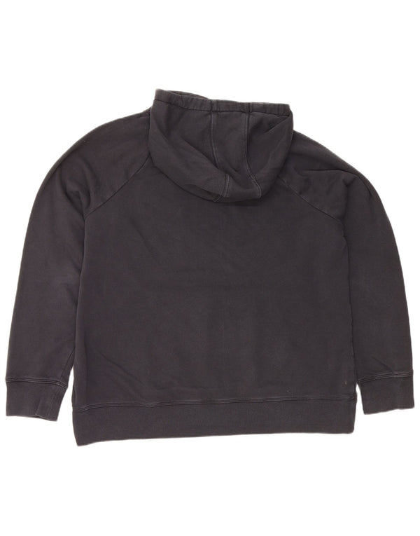 Under Armour Ženska majica s kapuljačom s kapuljačom UK 16 Veliki tamnoplavi pamuk