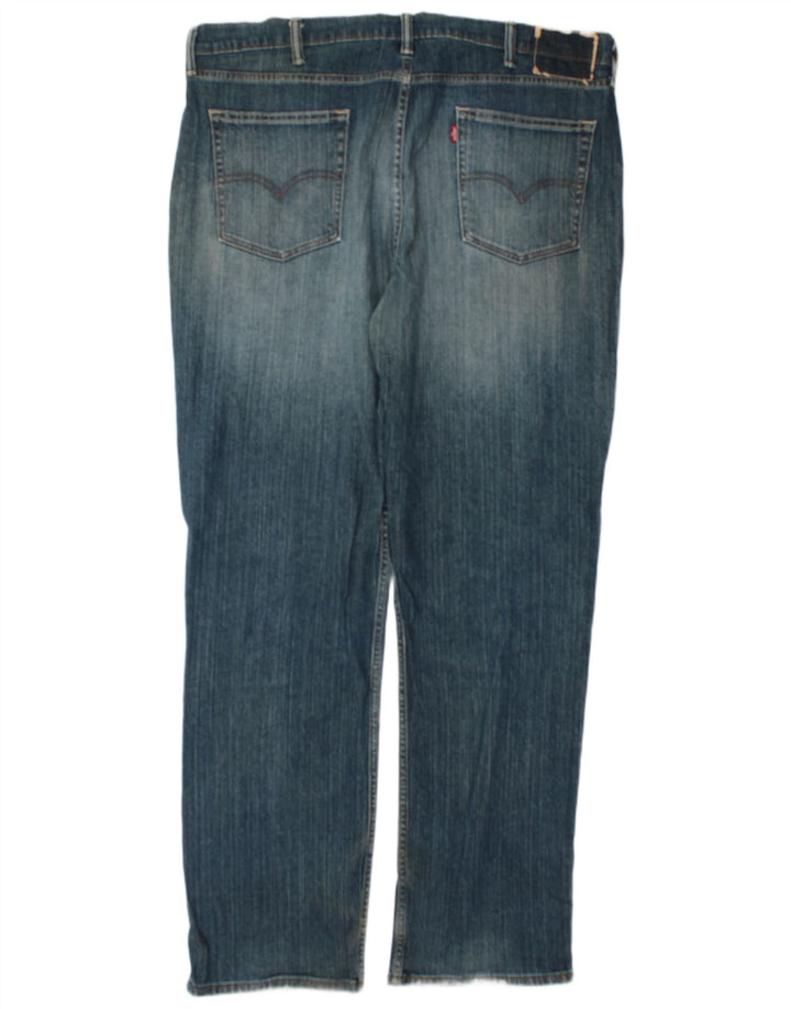 Levi's muške sužene traperice W40 L34 plavi pamuk