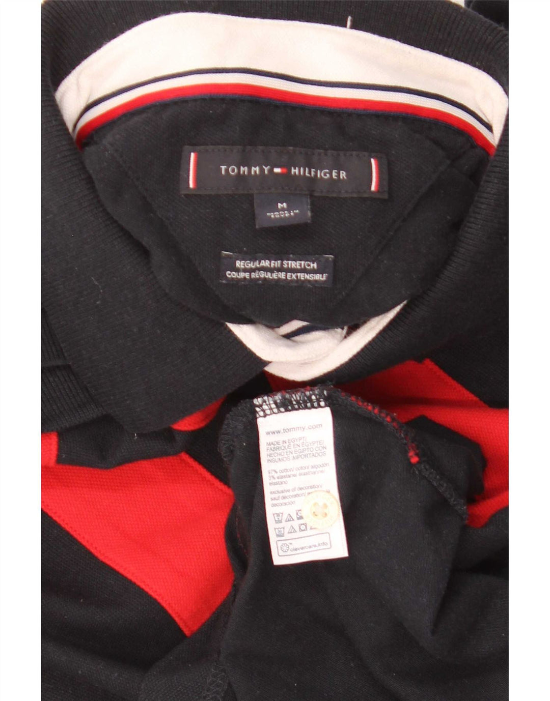 Tommy Hilfiger muška polo majica standardnog kroja srednje tamnoplave boje