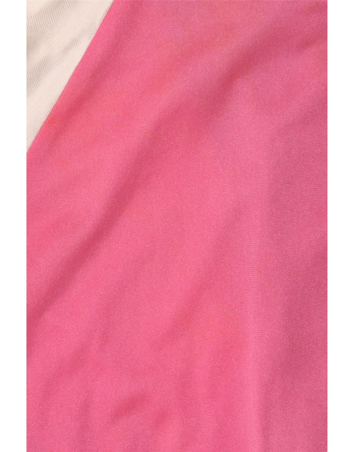 ASICS ženska gornja jakna trenirke IT 46 Large Pink Colourblock