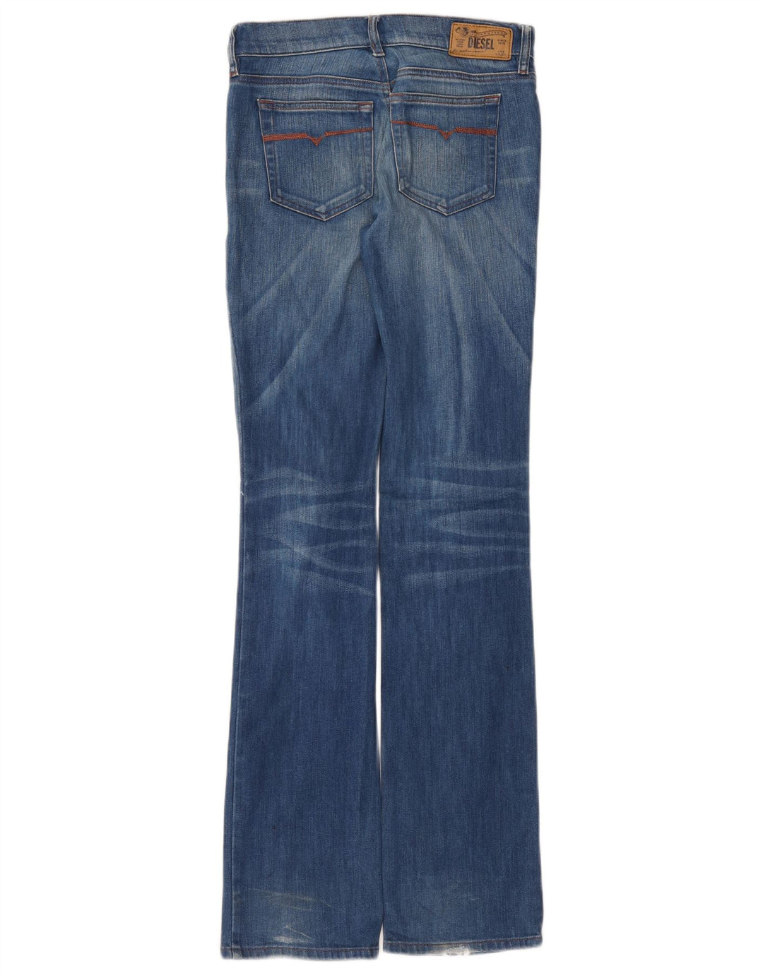 Diesel ženske Bootzee traperice Regular Slim Bootcut W26 L32 Plavi pamuk