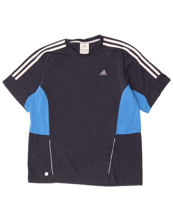 Adidas, obična muška majica kratkih rukava, mala tamnoplava boja