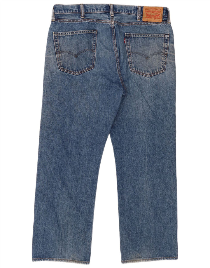 Levi's muške 751 ravne traperice W36 L29 plavi pamuk