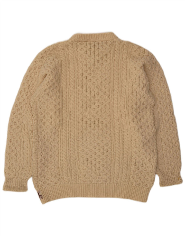 REPLAY Muški džemper s okruglim izrezom XL od bijele vune