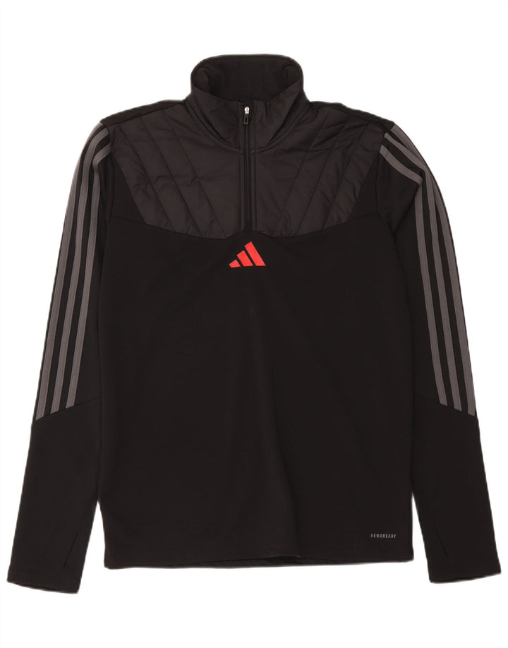 Gornji dio trenirke Adidas Aeroready Pullover Medium Black Colourblock