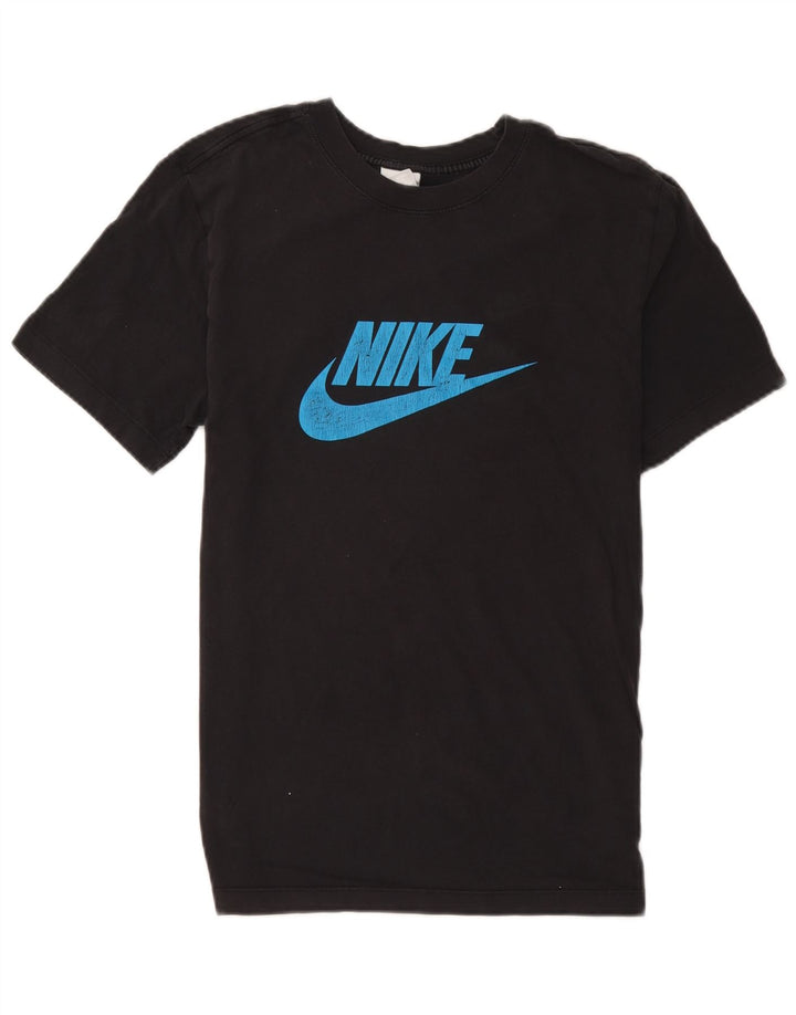 Nike Muška majica kratkih rukava s grafičkim motivima, mala, crna pamučna