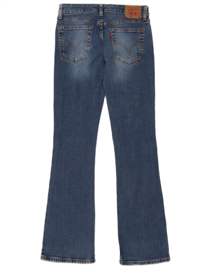 Levi's ženske super niske traperice US 5 srednje W30 L31 plavi pamuk
