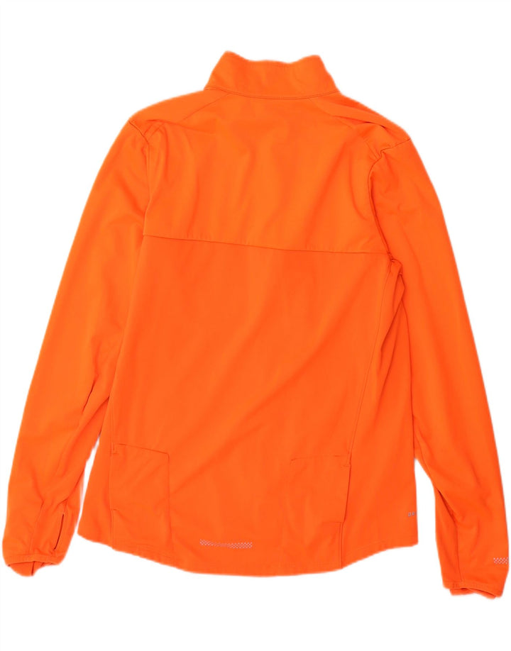 Nike Dri Fit trenirka, gornja jakna srednje narančaste boje od poliestera