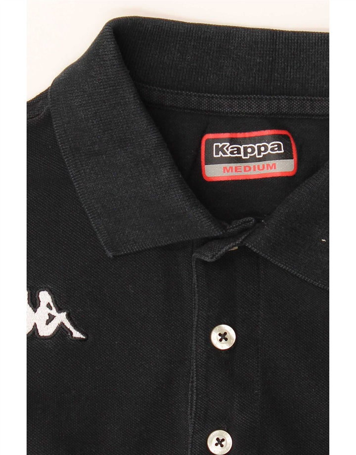 Kappa muška polo majica Medium Black Cotton