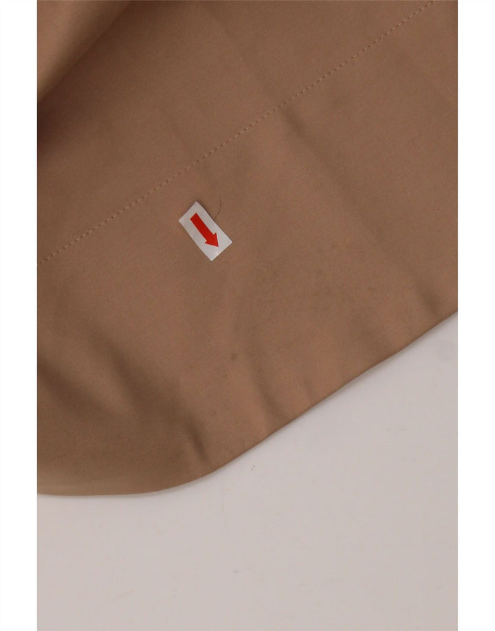 TRUSSARDI ženska haljina A-kroja bez rukava IT 44 srednje bež pamuk