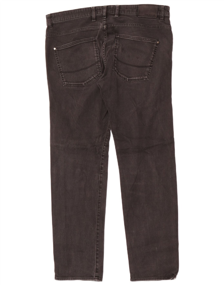 Muške ravne traperice Ted Baker W36 L30 crne