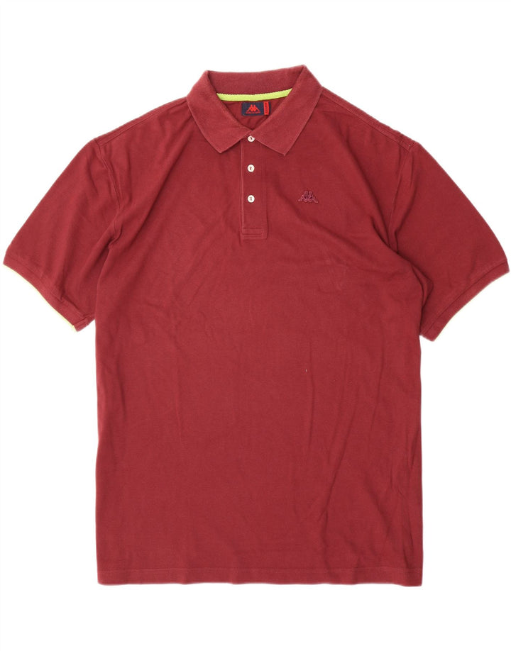 KAPPA muška polo majica 2XL, kestenjasti pamuk