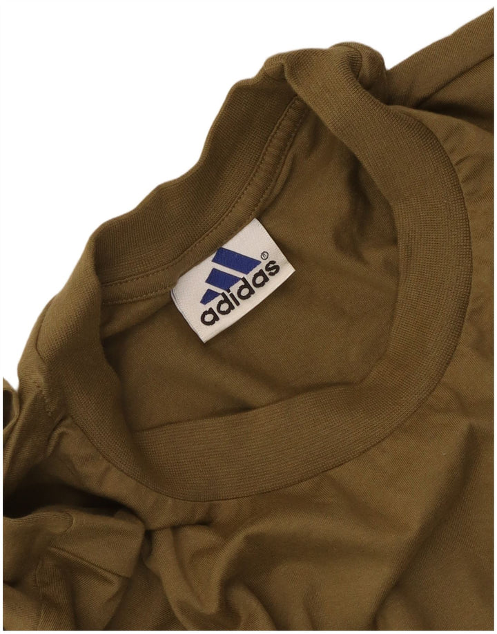 Adidas muška majica s grafičkim motivima, veliki kaki