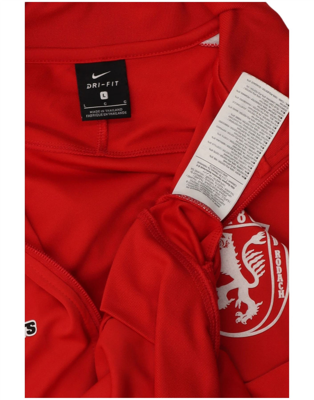 NIKE muška gornja jakna Dri Fit Graphic Trenirka velika crvena boja