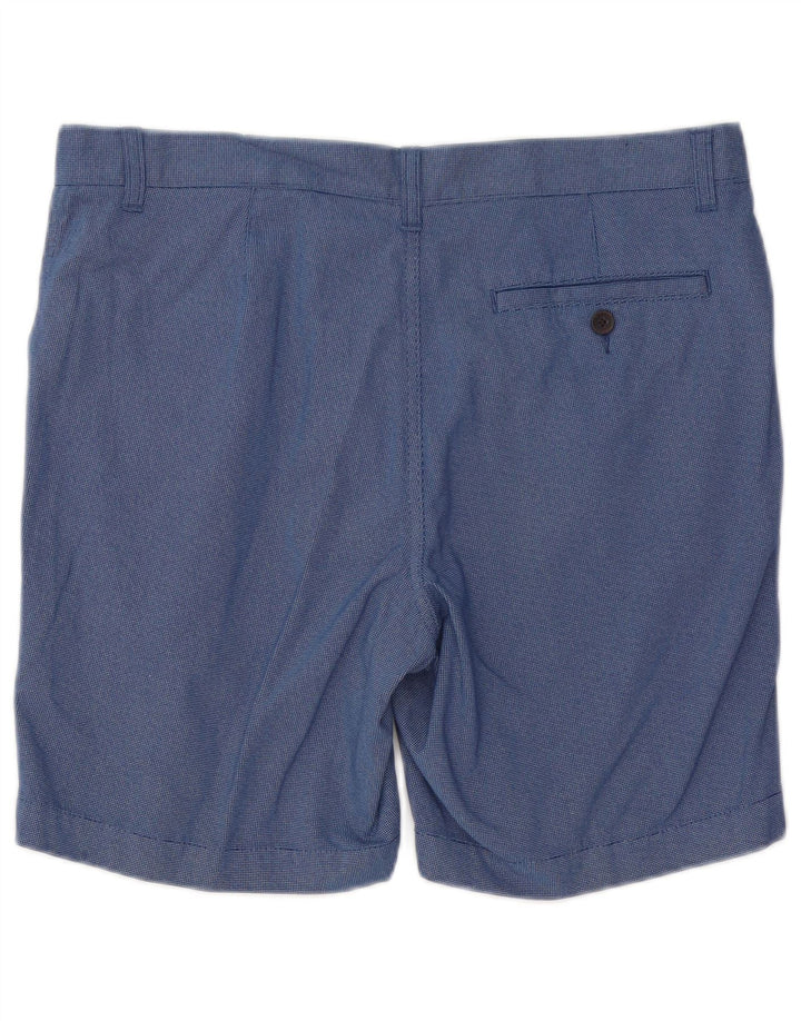 Marks & Spencer muške chino kratke hlače W34 veliki plavi pamuk