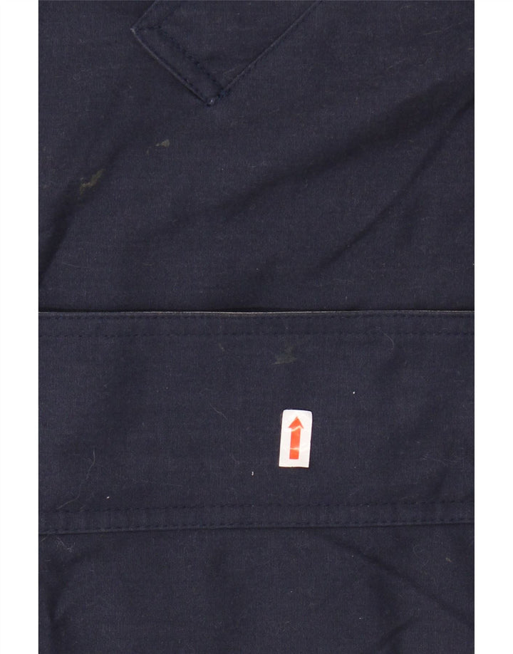 LONDON FOG Ženska vjetrovka s kapuljačom UK 16 Velika tamnoplava