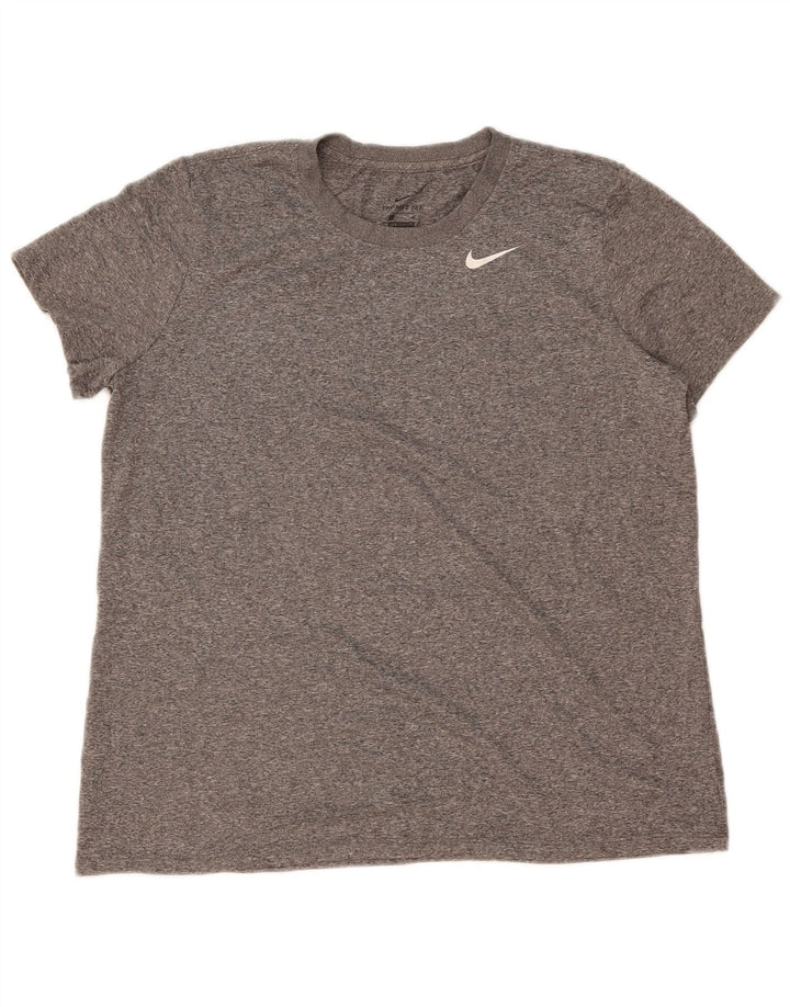 Nike muška Dri Fit majica kratkih rukava XL Grey Flecked
