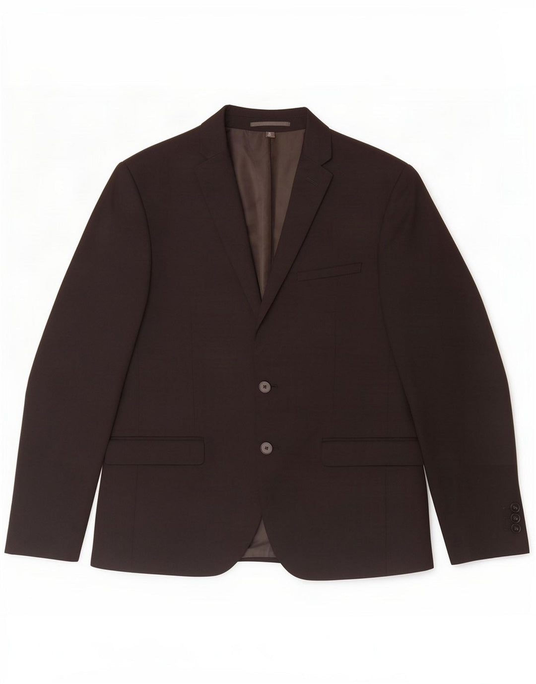 Marks & Spencer Mens 2 Button Skinny Fit Blazer Jacket EU 50 Large Black