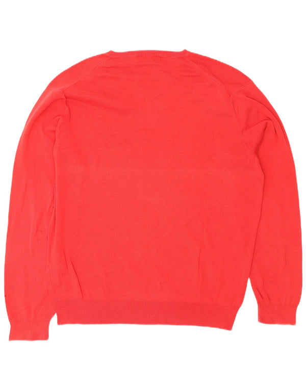 POLO RALPH LAUREN Muški pulover s V-izrezom, veliki crveni pamuk