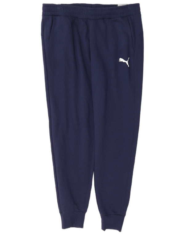 Puma muške trenirke Hlače Joggers XL tamnoplavi pamuk